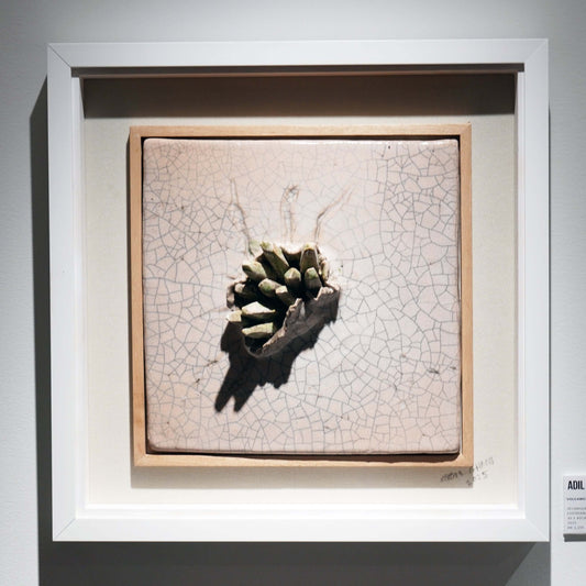 Crystalscape Collection : Volcanic Series No. 4 Framed Art