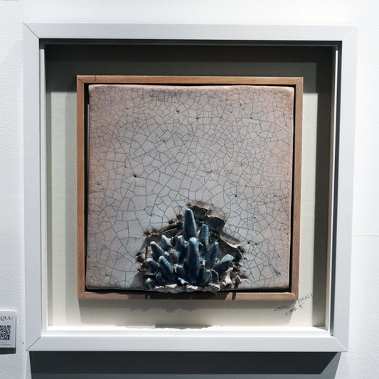 Crystalscape Collection : Volcanic Series No. 5 Framed Art
