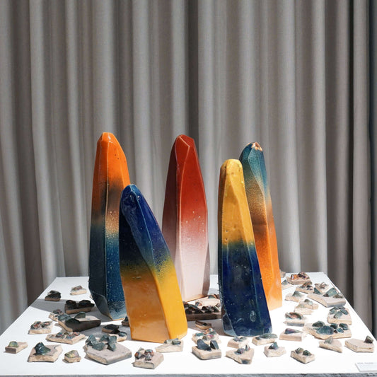 Crystalscape Collection : Finding Hope in Shattered Dreams Installation