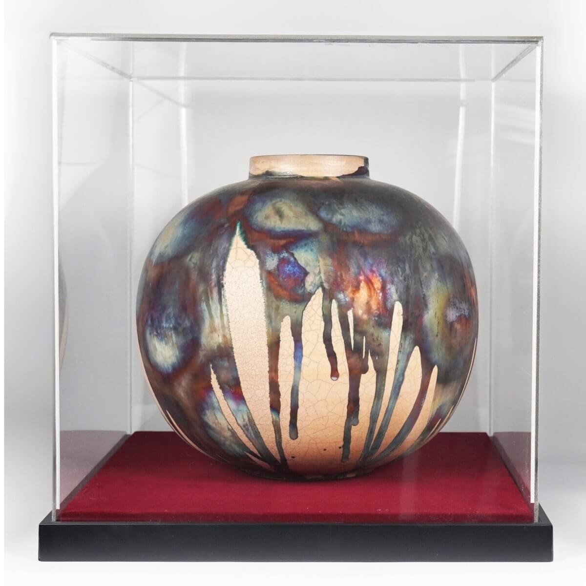 Gift Box Add-On for your Art Series Unique Handmade ceramic pottery raku vases, urns, and home decor, sculptures, wall decor, gifts by Adil Ghani