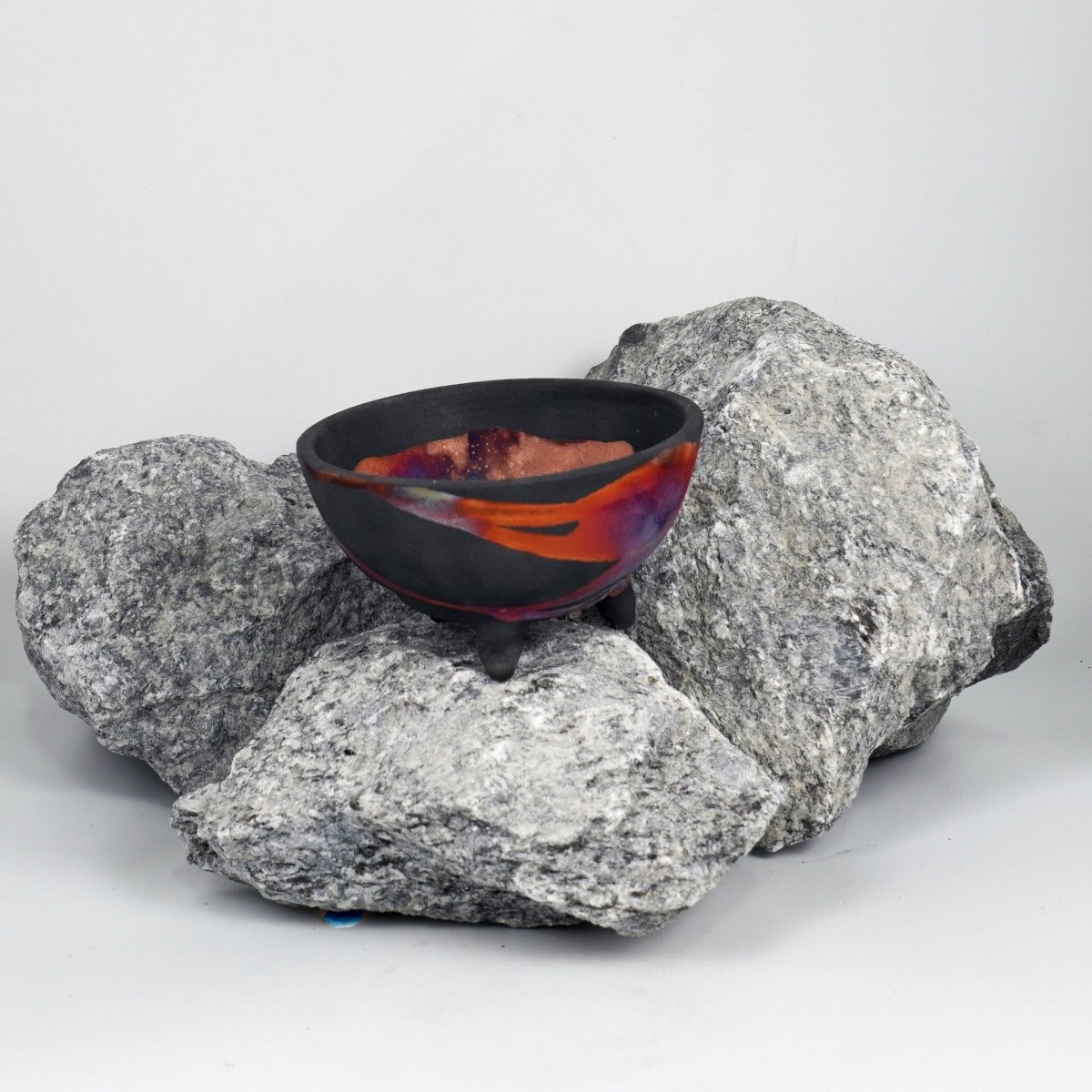 Mizu Ceramic Raku Pottery Bowl - RAAQUU