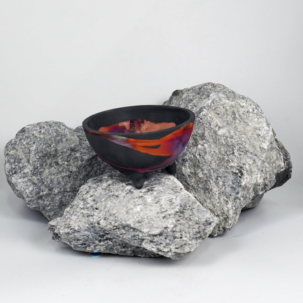 Mizu Ceramic Raku Pottery Bowl - RAAQUU