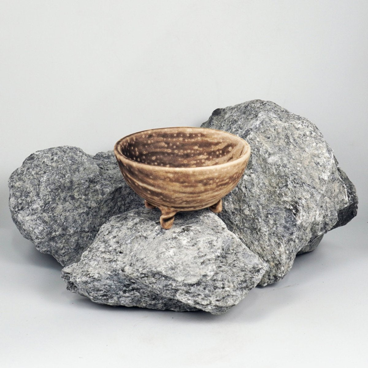 Mizu Ceramic Raku Pottery Bowl - RAAQUU