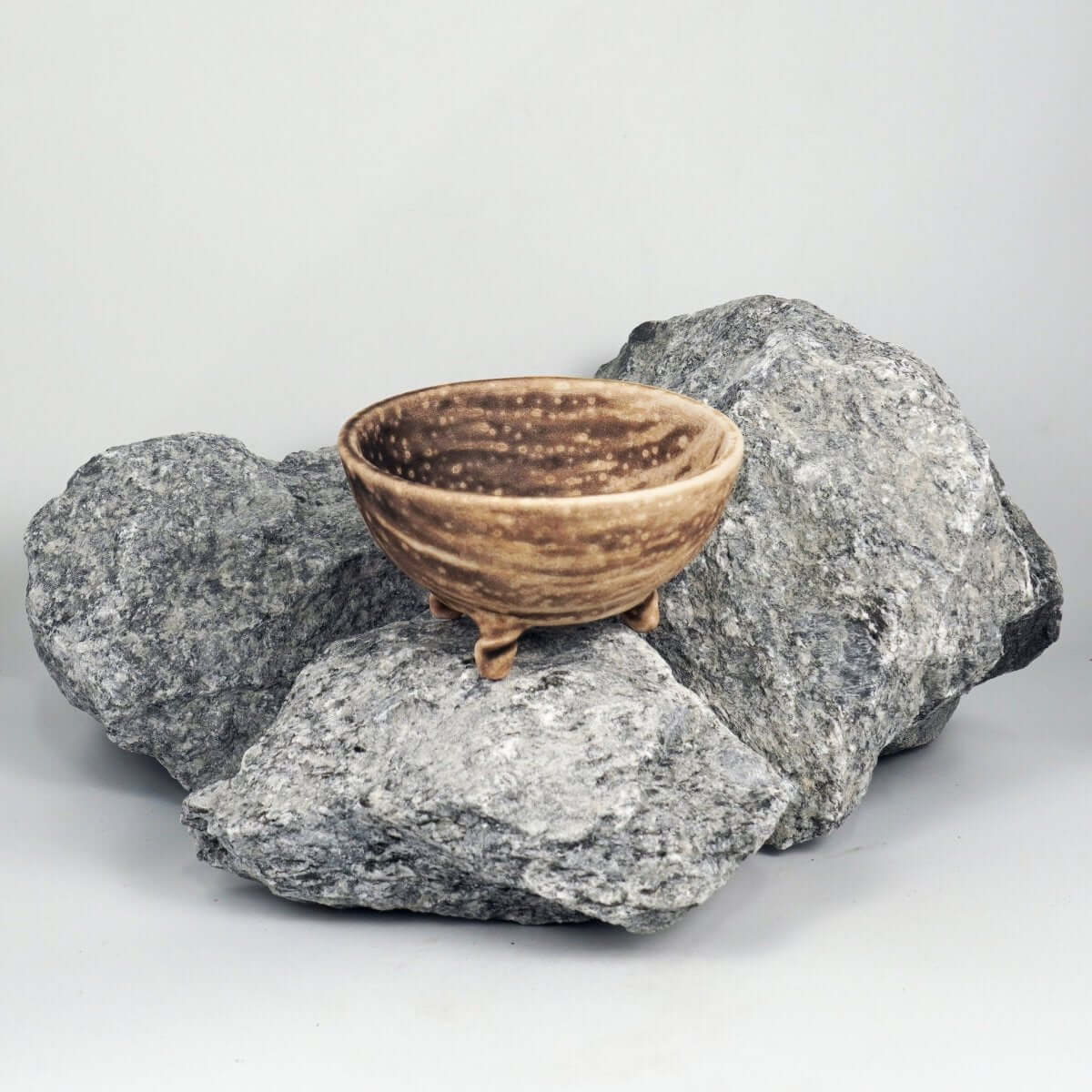 Mizu Ceramic Raku Pottery Bowl - RAAQUU