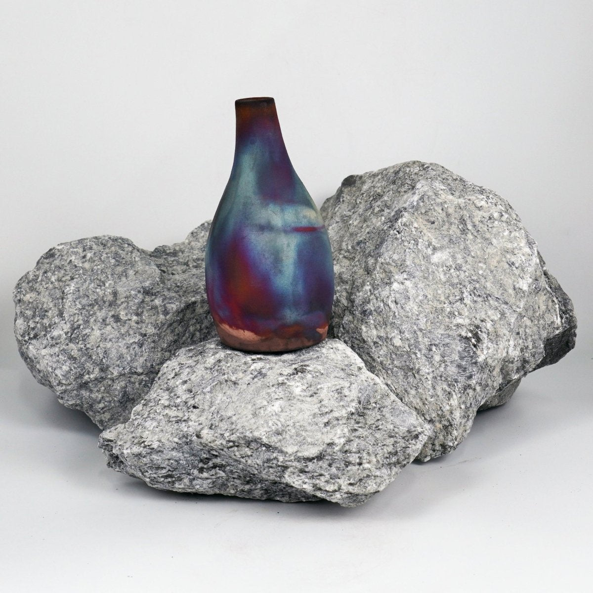 Natsu Ceramic Raku Pottery Vase - RAAQUU