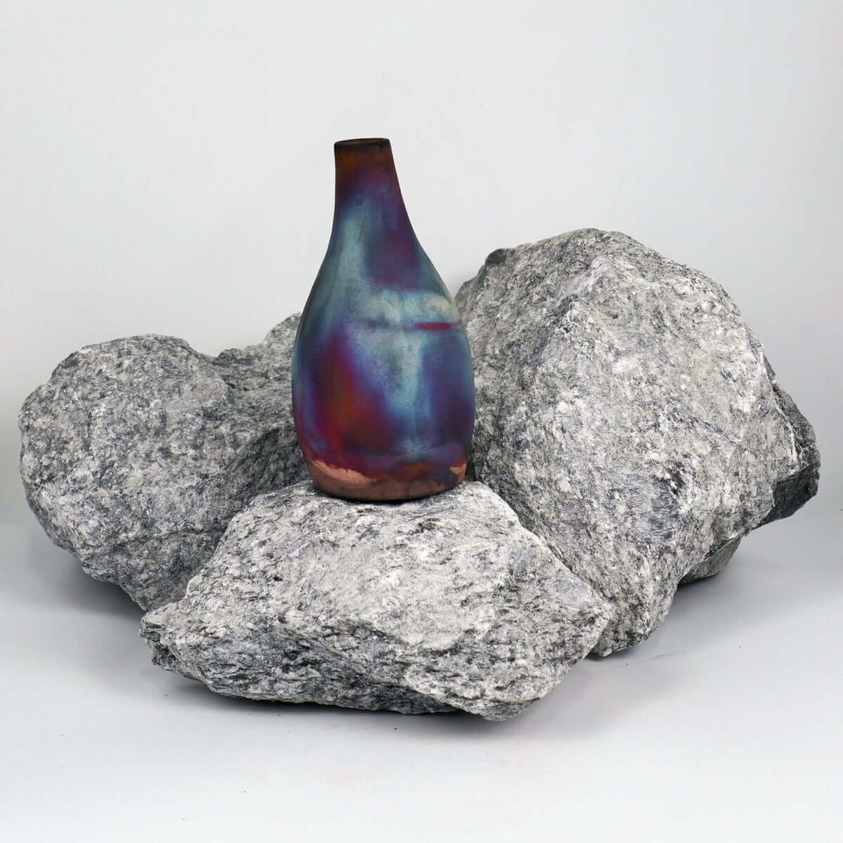 Natsu Ceramic Raku Pottery Vase - RAAQUU