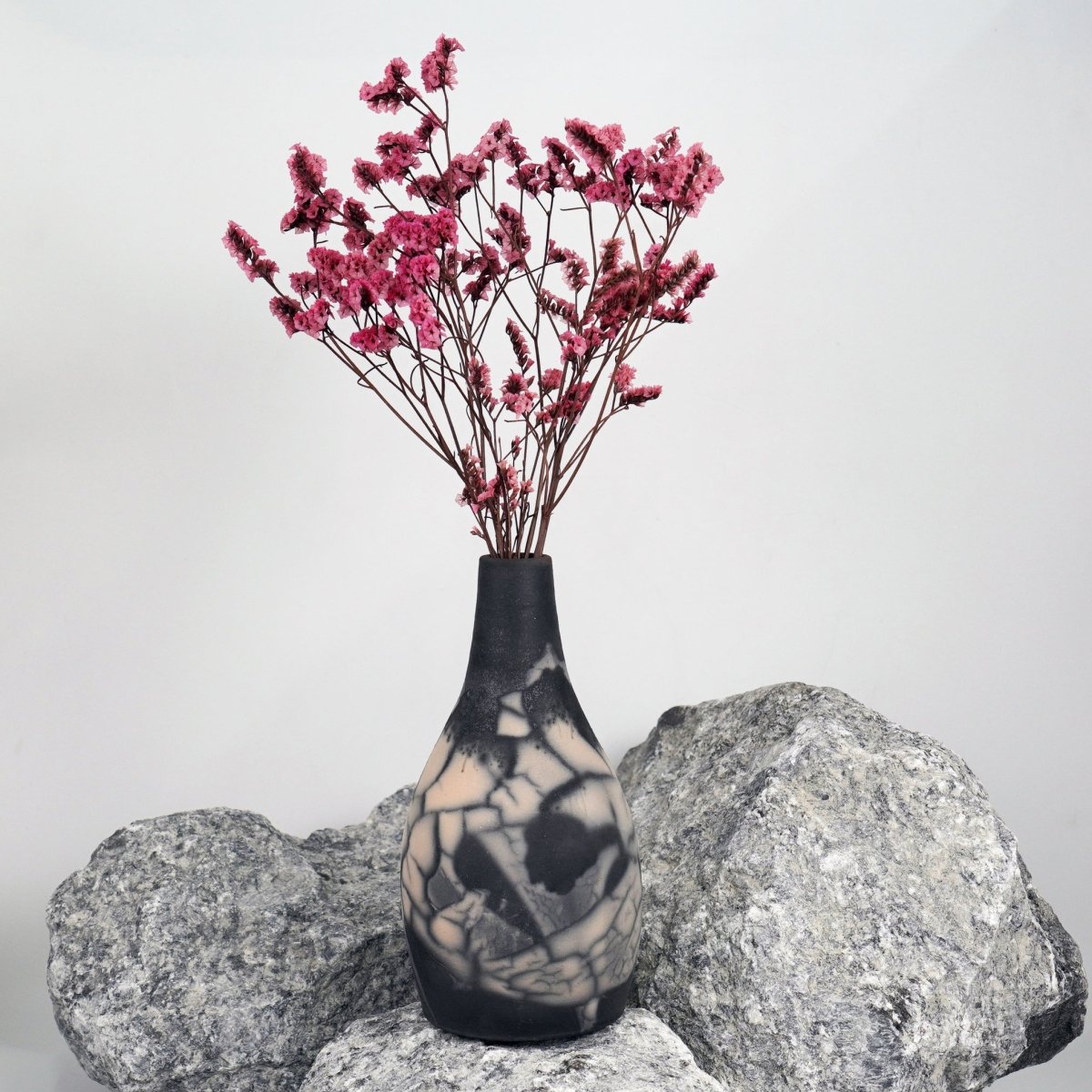 Natsu Ceramic Raku Pottery Vase - RAAQUU