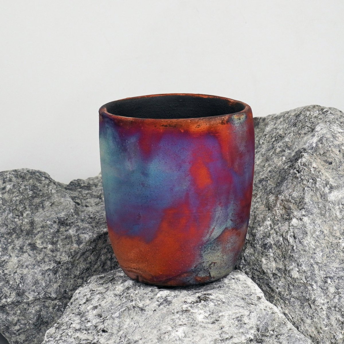 Shinsen Ceramic Raku Pottery Vase - RAAQUU