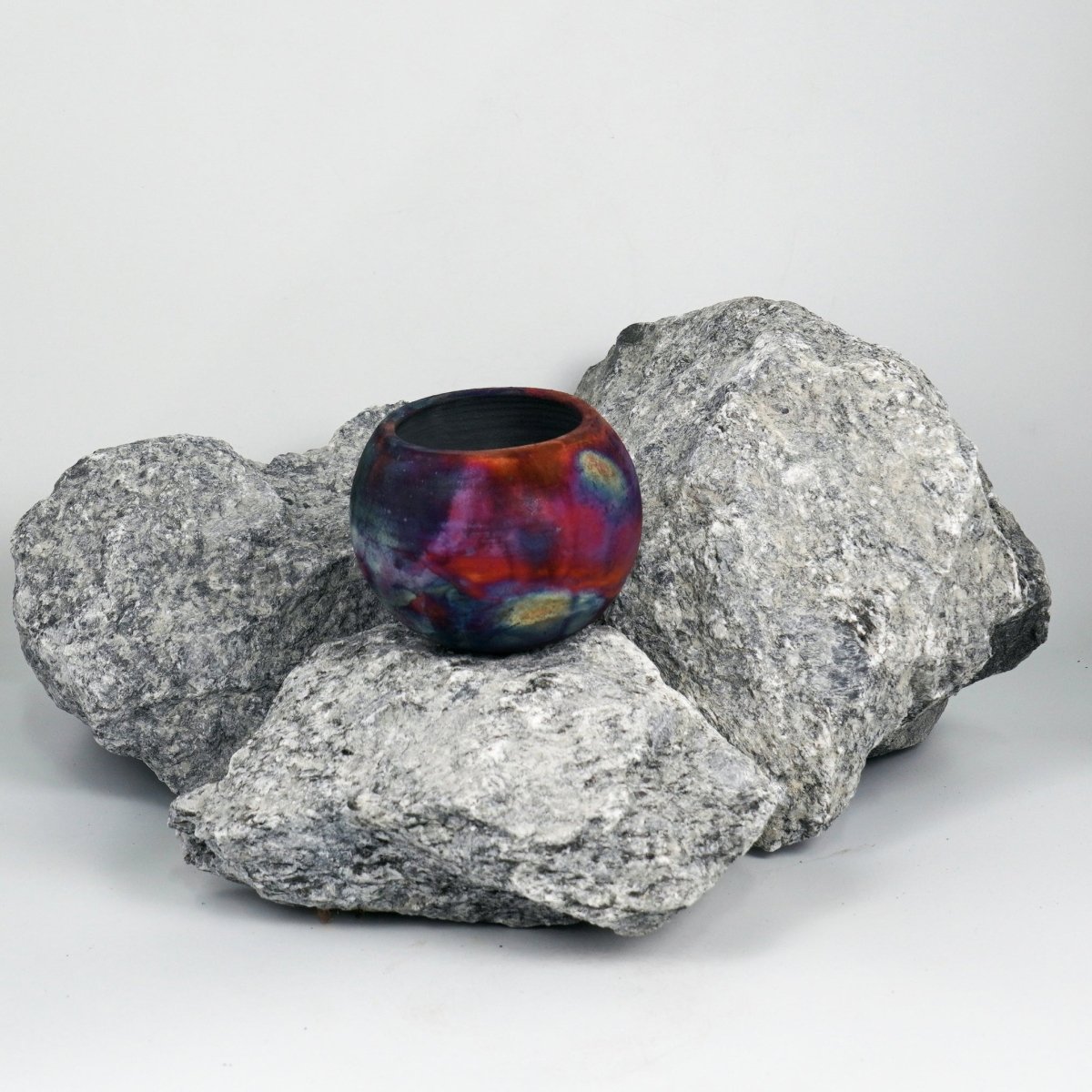 Zen Ceramic Raku Pottery Vase - RAAQUU