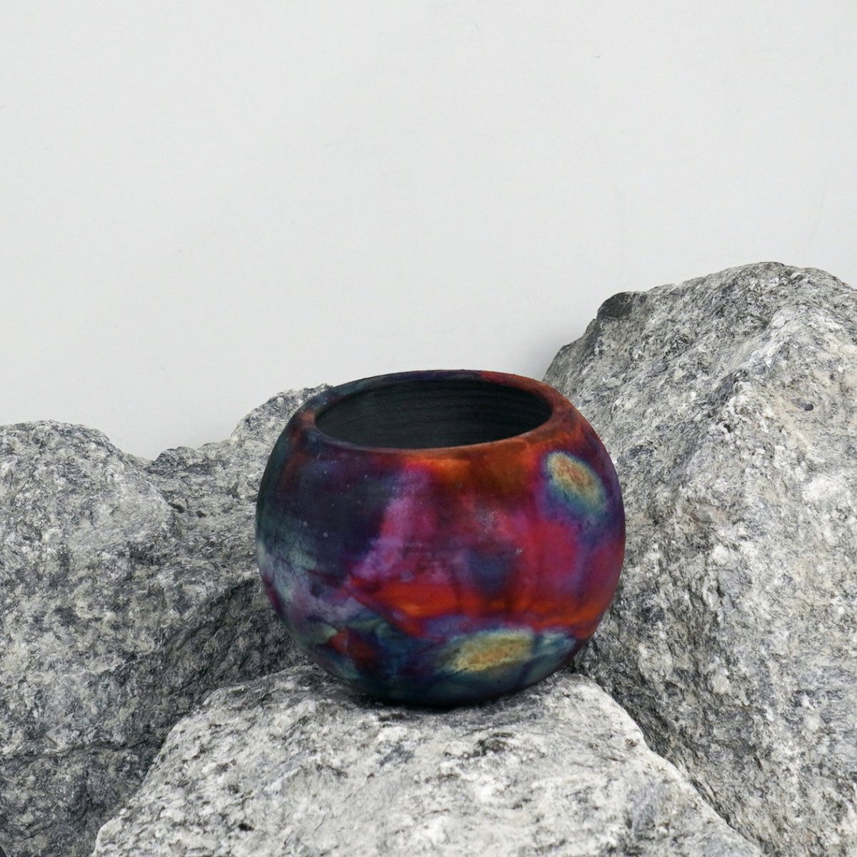 Zen Ceramic Raku Pottery Vase - RAAQUU