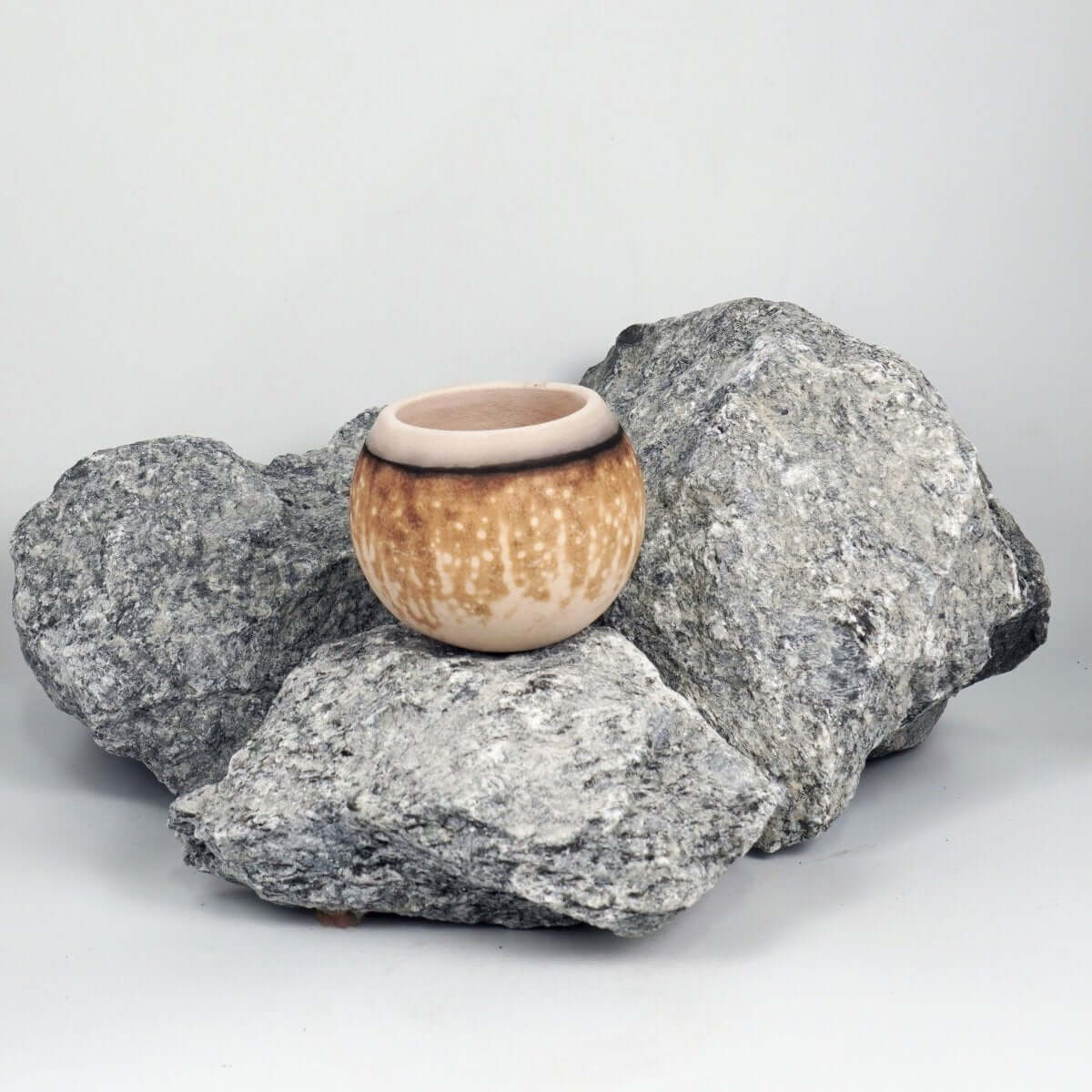 Zen Ceramic Raku Pottery Vase - RAAQUU
