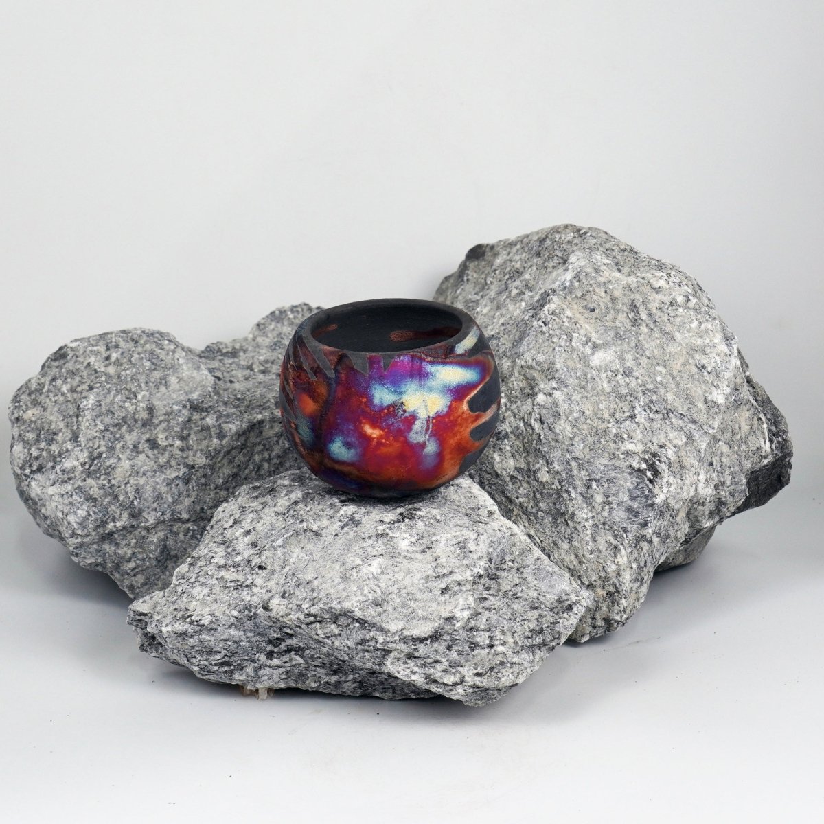 Zen Ceramic Raku Pottery Vase - RAAQUU