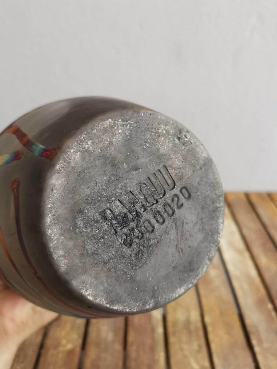 RAAQUU Omoide Ceramic Carbon Copper Urn for Adult Remains/Ashes S/N8000020 - Raku Pottery 170 cubic inches Unique Handmade Cremation Vessel Unique Handmade ceramic pottery raku vases, urns, and home decor, sculptures, wall decor, gifts by Adil Ghani