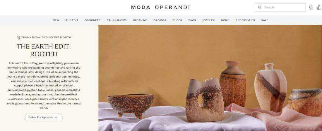 RAAQUU joins MODA OPERANDI's Earth Day Trunk Show : THE EARTH EDIT: ROOTED - RAAQUU