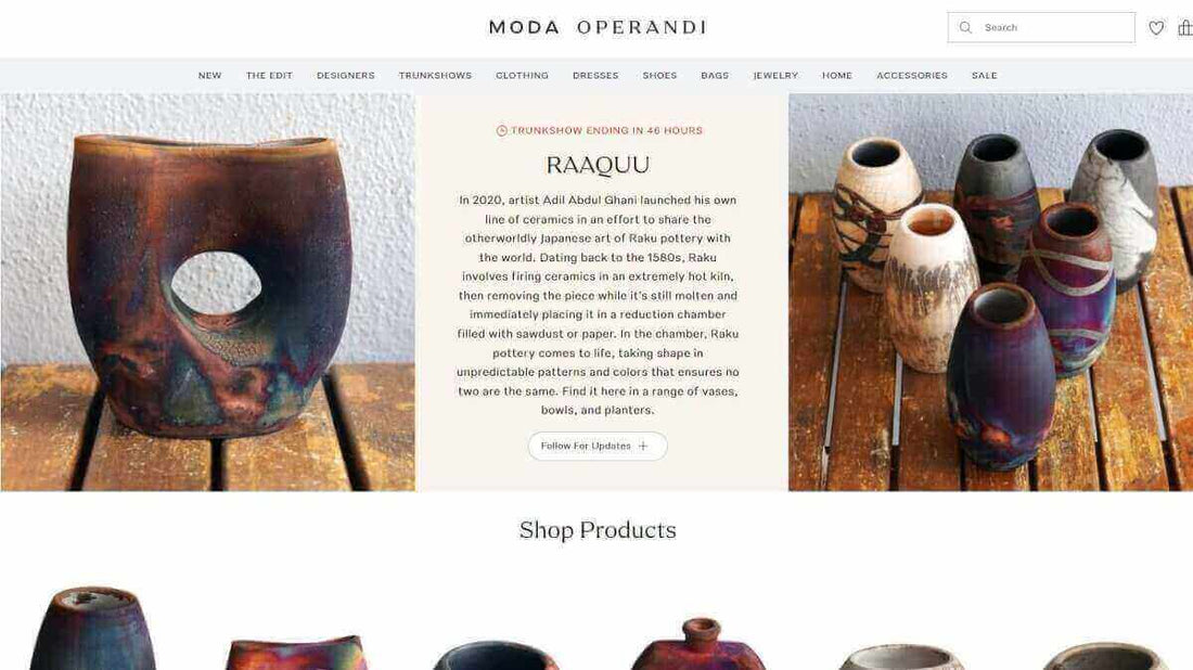 RAAQUU launches Spring 22 trunk show together with MODA OPERANDI - RAAQUU