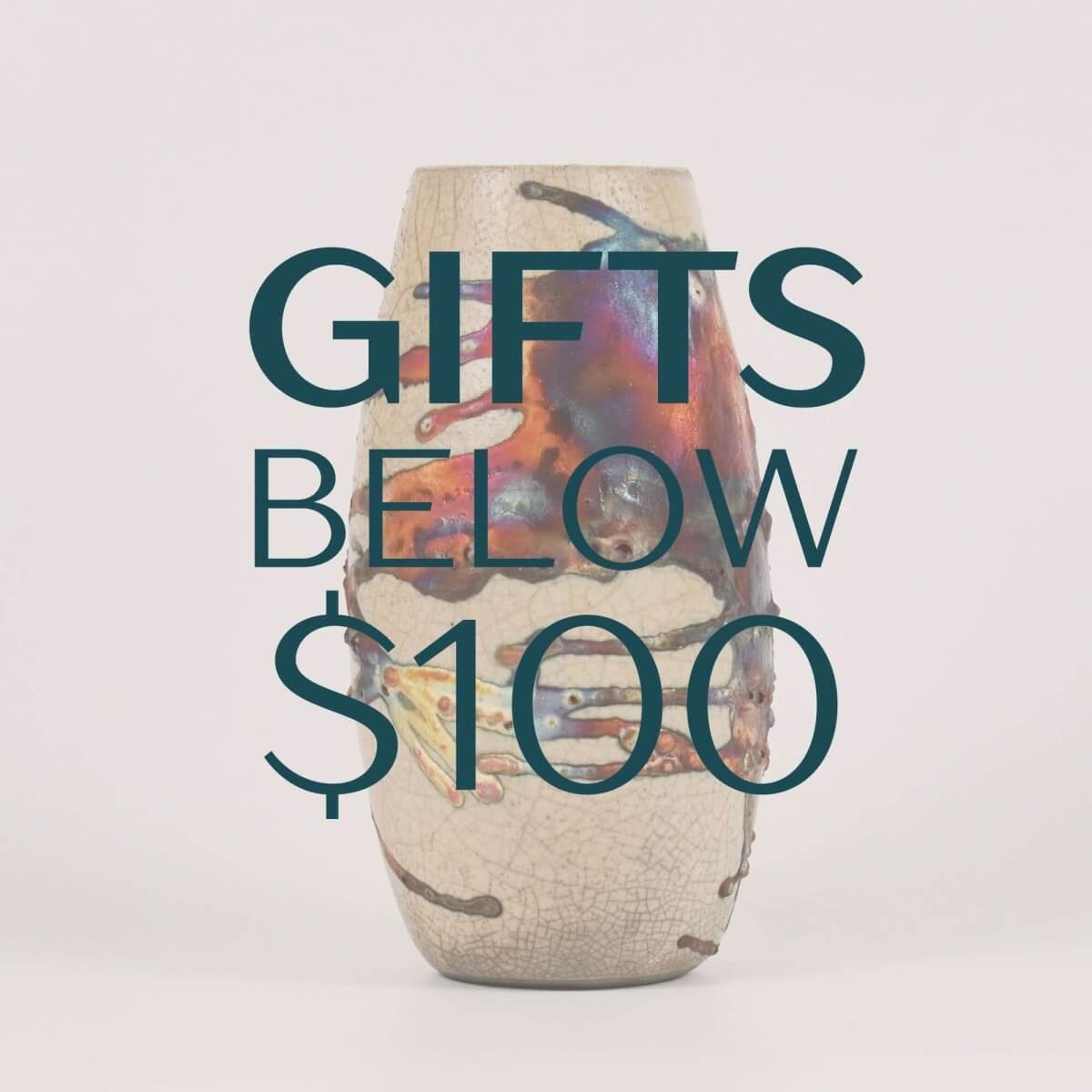 RAAQUU Pottery gifts below $100