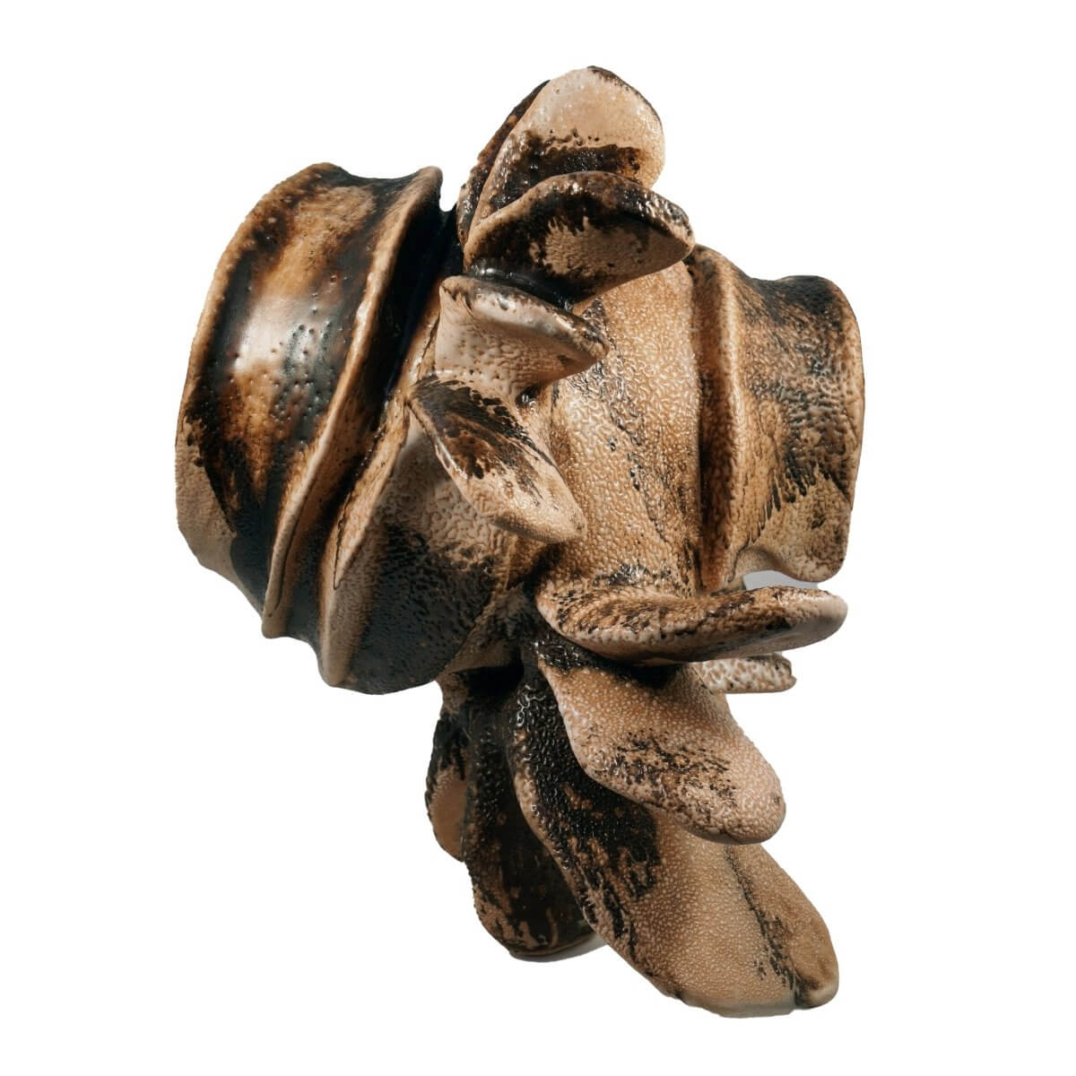Bone series no. 1 - Bones collection raku ceramic pottery sculpture by Adil Ghani Unique Handmade ceramic pottery raku vases, urns, and home decor, sculptures, wall decor, gifts by Adil Ghani