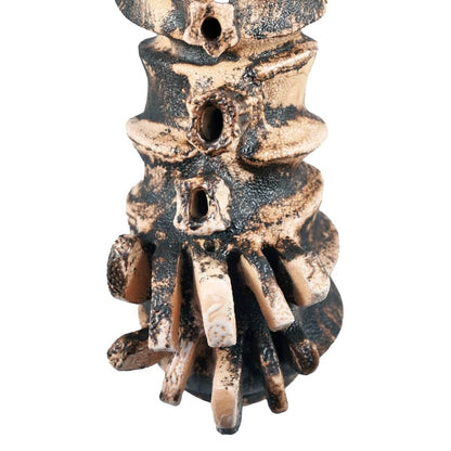 Bone series no. 4 - Bones collection raku ceramic pottery sculpture by Adil Ghani Unique Handmade ceramic pottery raku vases, urns, and home decor, sculptures, wall decor, gifts by Adil Ghani