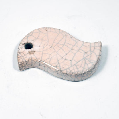 Christmas Ornaments Set Raku Ceramic Pottery Decor - RAAQUU Unique Handmade ceramic pottery raku vases, urns, and home decor, sculptures, wall decor, gifts by Adil Ghani