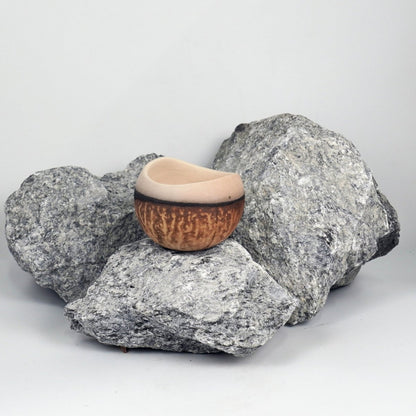 Hikari Ceramic Raku Pottery Vase - RAAQUU