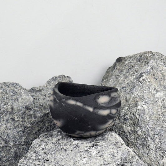 Hikari Ceramic Raku Pottery Vase - RAAQUU