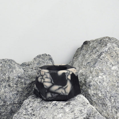 Keihatsu tealight, candle and incense ceramic holder - RAAQUU