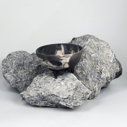 Mizu Ceramic Raku Pottery Bowl - RAAQUU