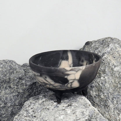 Mizu Ceramic Raku Pottery Bowl - RAAQUU