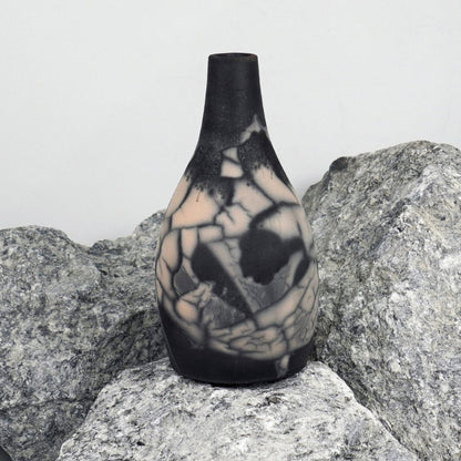 Natsu Ceramic Raku Pottery Vase - RAAQUU