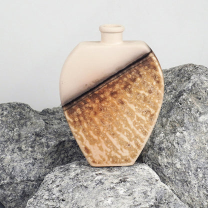 Nozomu Ceramic Raku Pottery Vase - RAAQUU