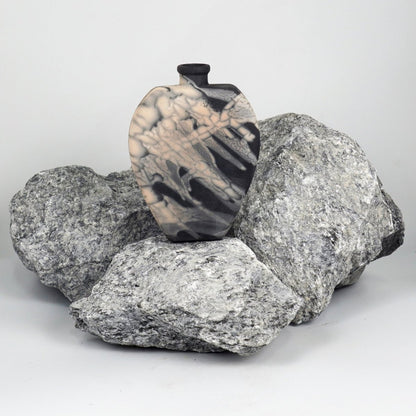 Nozomu Ceramic Raku Pottery Vase - RAAQUU