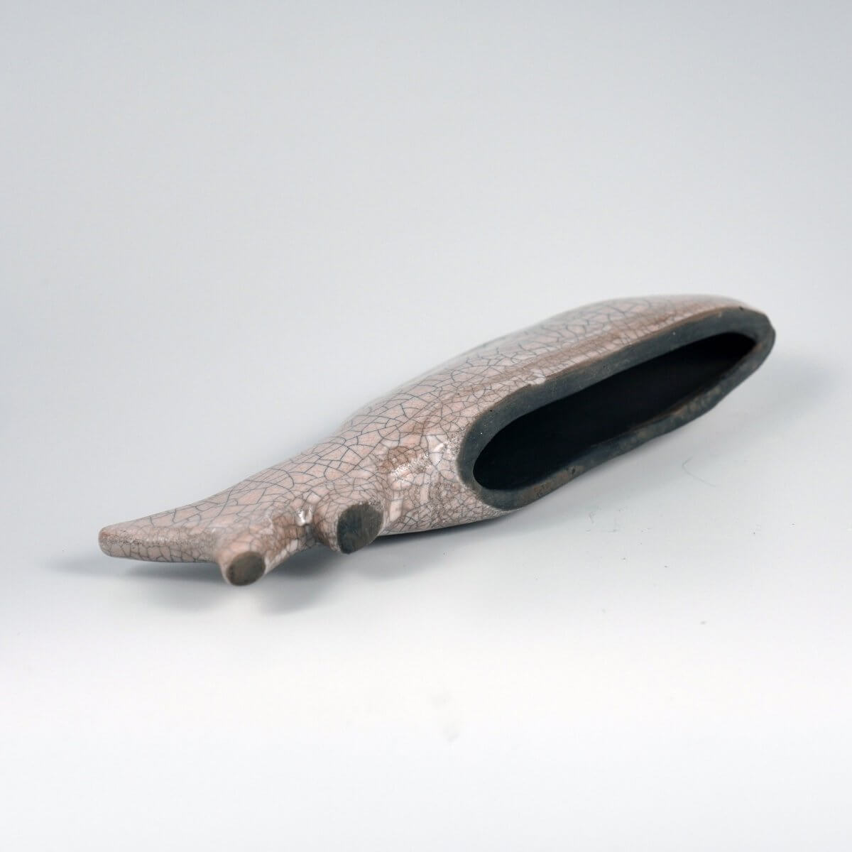 Sakana Raku Ceramic Fish Figurine Mini Sculpture Unique Handmade ceramic pottery raku vases, urns, and home decor, sculptures, wall decor, gifts by Adil Ghani
