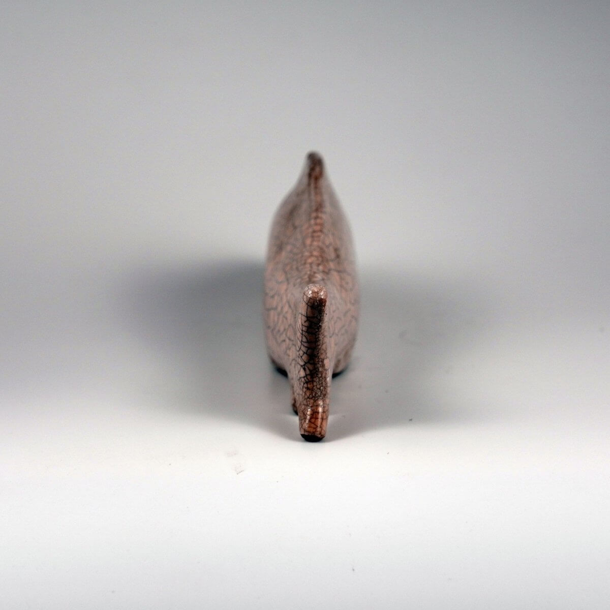 Sakana Raku Ceramic Fish Figurine Mini Sculpture Unique Handmade ceramic pottery raku vases, urns, and home decor, sculptures, wall decor, gifts by Adil Ghani