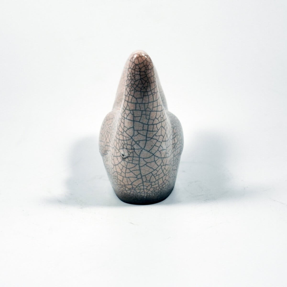 Tori Raku Ceramic Bird Figurine Mini Sculpture Unique Handmade ceramic pottery raku vases, urns, and home decor, sculptures, wall decor, gifts by Adil Ghani