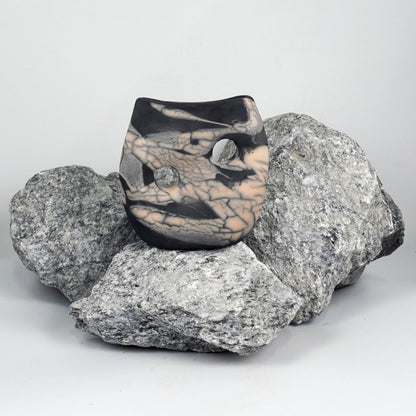 Umi Ceramic Raku Pottery Vase - RAAQUU