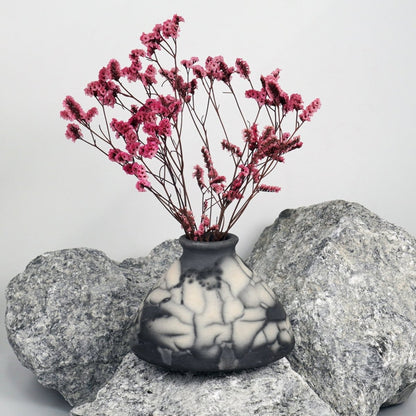 Yama Ceramic Raku Pottery Vase - RAAQUU