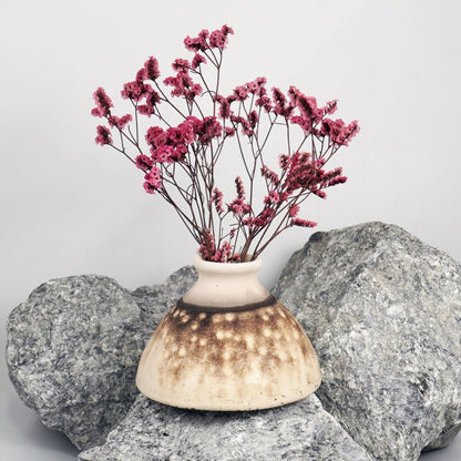 Yama Ceramic Raku Pottery Vase - RAAQUU