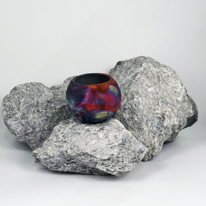 Zen Ceramic Raku Pottery Vase - RAAQUU