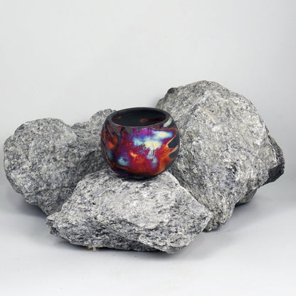 Zen Ceramic Raku Pottery Vase - RAAQUU