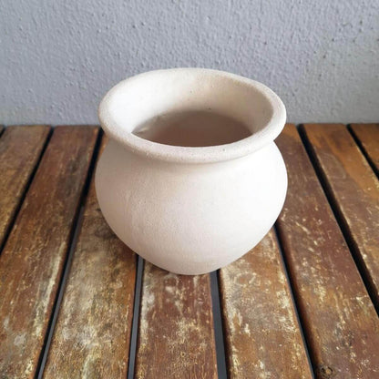 HOFU unglazed bisque vase Unique Handmade ceramic pottery raku vases, urns, and home decor, sculptures, wall decor, gifts by Adil Ghani