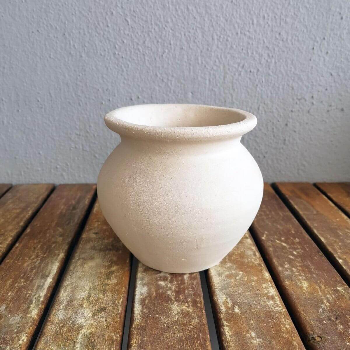 HOFU unglazed bisque vase Unique Handmade ceramic pottery raku vases, urns, and home decor, sculptures, wall decor, gifts by Adil Ghani
