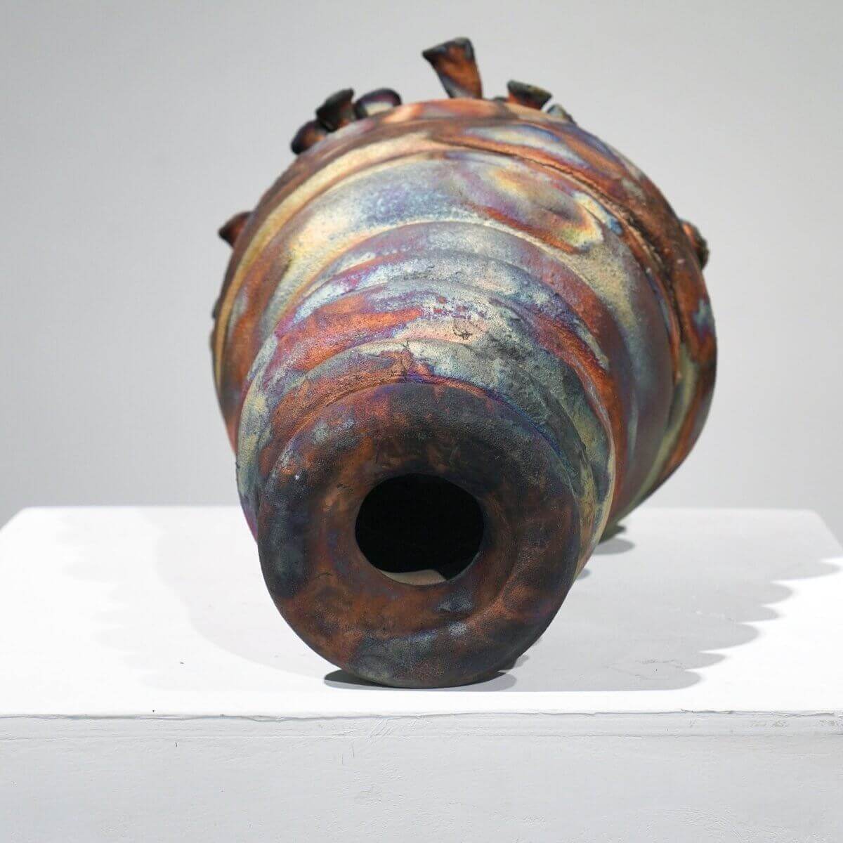Home - life magnified collection raku ceramic pottery sculpture by Adil Ghani Unique Handmade ceramic pottery raku vases, urns, and home decor, sculptures, wall decor, gifts by Adil Ghani