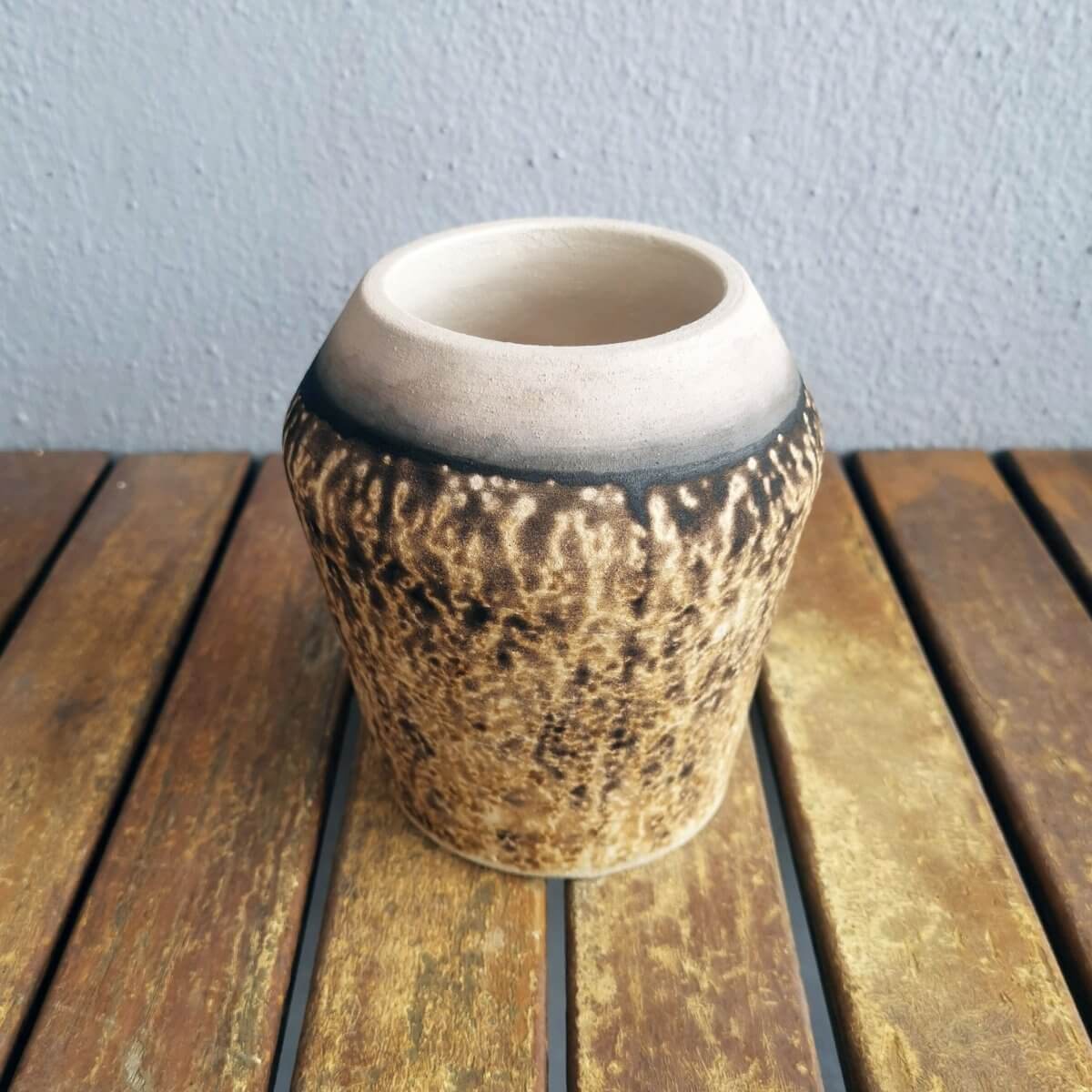 Hoseki Ceramic Raku Pottery Vase Unique Handmade ceramic pottery raku vases, urns, and home decor, sculptures, wall decor, gifts by Adil Ghani