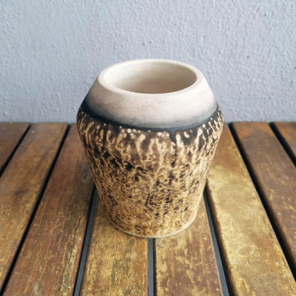 Hoseki Ceramic Raku Pottery Vase Unique Handmade ceramic pottery raku vases, urns, and home decor, sculptures, wall decor, gifts by Adil Ghani