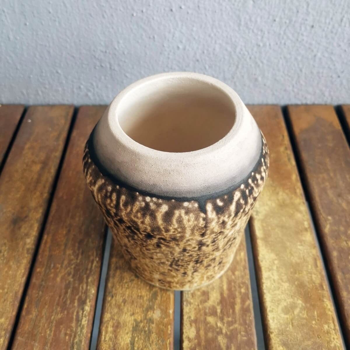 Hoseki Ceramic Raku Pottery Vase Unique Handmade ceramic pottery raku vases, urns, and home decor, sculptures, wall decor, gifts by Adil Ghani