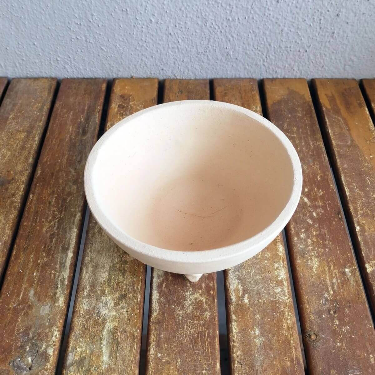 MIZU unglazed bisque bowl Unique Handmade ceramic pottery raku vases, urns, and home decor, sculptures, wall decor, gifts by Adil Ghani