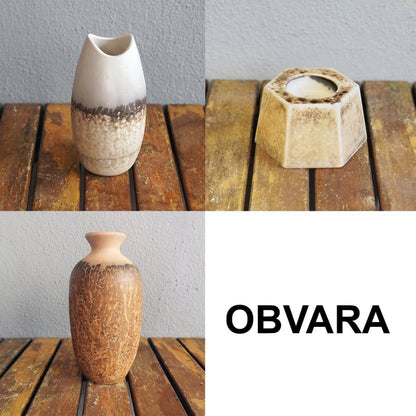 Raku Pottery Birthday Gift Set - Keihatsu, Koi, Koban Unique Handmade ceramic pottery raku vases, urns, and home decor, sculptures, wall decor, gifts by Adil Ghani