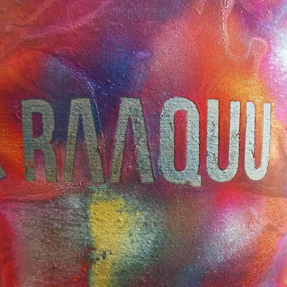 Pre-Order RAAQUU Large Flower Ceramic Vase 11" Raku Pottery with Serial Number Unique Handmade ceramic pottery raku vases, urns, and home decor, sculptures, wall decor, gifts by Adil Ghani