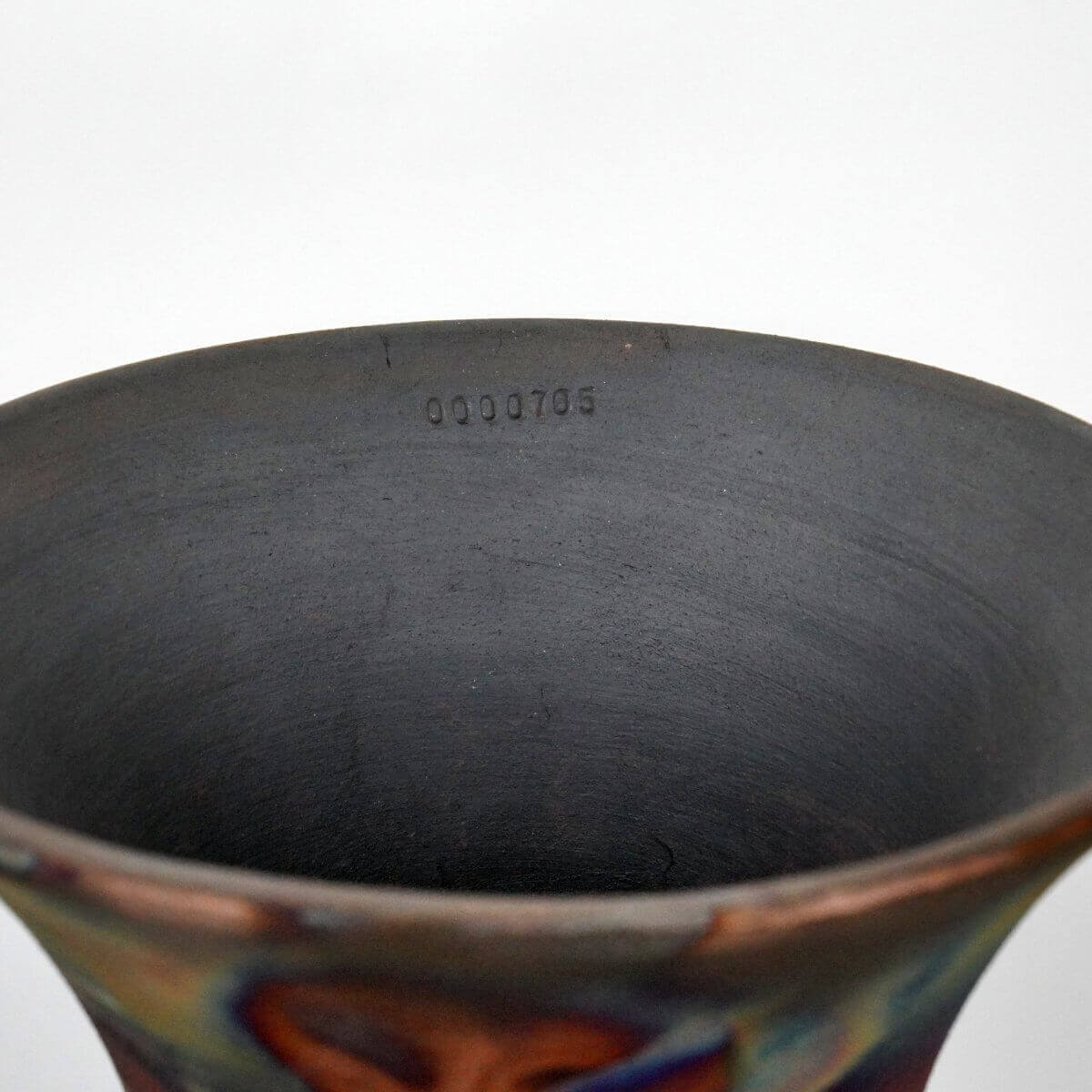 RAAQUU 37.5" Grand Floor Vase 705 Raku Ceramic Pottery - RAAQUU