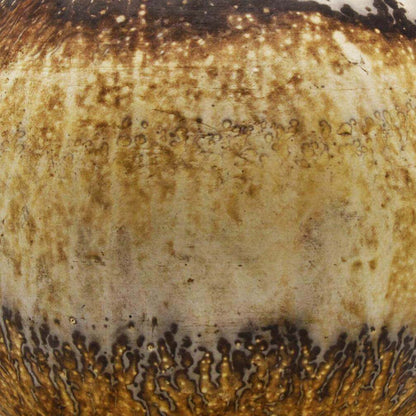 RAAQUU Large 14" Oval XL Ceramic Vase PRE-ORDER Raku Pottery Unique Handmade ceramic pottery raku vases, urns, and home decor, sculptures, wall decor, gifts by Adil Ghani